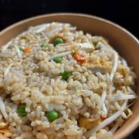 Tofu fried rice at Cisu Vegan House in Hanover