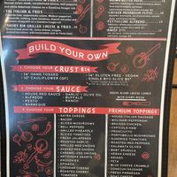 Menu  at Slice Pizza & Brewhouse in Vestavia Hills
