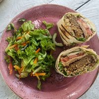 Falafel wrap at SHAKA - Siquijor in San Juan Siquijor