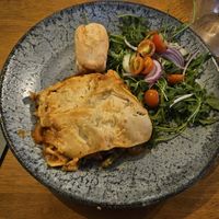 Ratatouille lasagne at The Valley Hotel in Holyhead