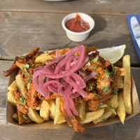 Loaded fries  at Zenner Biergarten und Weingarten in Berlin