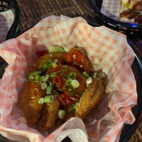 Vegan Sweet Chilli Wings at Dirty Blondes in Blackpool