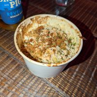 Vegan mac 'n' cheese at Dirty Blondes in Blackpool