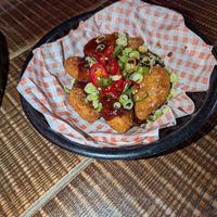 Vegan wings at Dirty Blondes in Blackpool