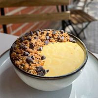 Mango smoothie bowl  at Maui in Mallorca