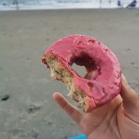 Beigne pomegrenade at The Holy Donut  in Arundel