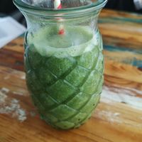 Popeye smoothie at Goji - The Hidden One in Lagos