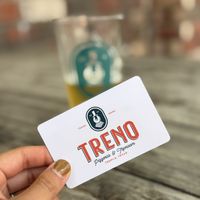 Card for using the tap wall  at Treno Pizzeria & Taproom in Temple