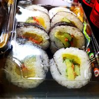 Vegetable Sushi at Wasabi Monkey in Murdoch