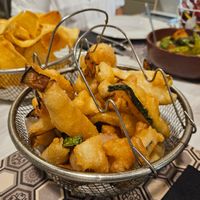 Verdure pastellate at Miseria e Nobiltà  in Taranto