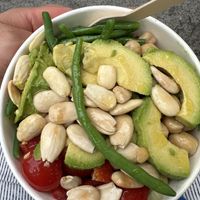 Takeaway Veggie Poke bowl   at Collina Positano Bakery in Positano