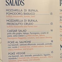 Poke veggie is vegan  at Collina Positano Bakery in Positano