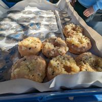Passionfruit donuts at Dirty Donuts in Wellington