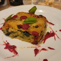 Vegan lasagna at Ristorante Pizzeria Mare Mio in Torrette