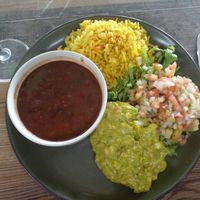 Vegan bowl at Cilantro in St Georges