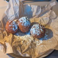 Mochi yam donuts at Mekong in Whistler