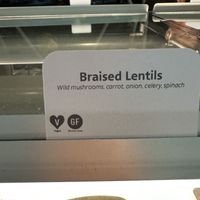 Vegan Option  at LAX - American Airlines Admirals Club in Los Angeles