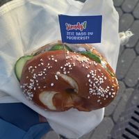 "frische lauge" veganuary special 2,99€ at Kamps - Konrad-Adenauer-Platz in Dusseldorf