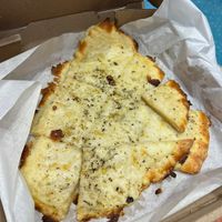 Vegan cheesy garlic bread 🤩   at The Pizza Bandit in Dayton