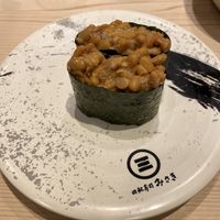 Natto Gunmaki  at Kaiten Zushi Misaki 回転寿司・みさき in Kamakura