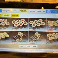Vegan Menu Options (Kanpyo, Natto)  at Kaiten Zushi Misaki 回転寿司・みさき in Kamakura