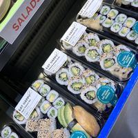 vegan sushi options  at REWE City  in Berlin