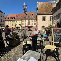 Tische am Marktplatz   at siebzehn82 in Endingen Am Kaiserstuhl