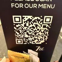 QR for the latest menu at Seventh Brunch - Liberdade in Lisbon