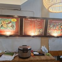 Menu at Satu Nusantara Vegetarian in Medan