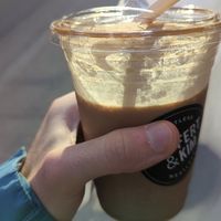 PB mocha smoothie at Kupfert & Kim - Financial District in Toronto