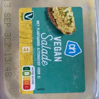 Vegan “no egg salad” at AH Raadhuisstraat in Venray