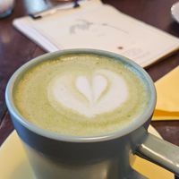 Matcha Latte at Café Soleil in Aachen