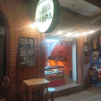 Restaurant entrance at Bepis in Copacabana