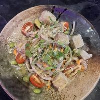Crispy tofu salad  at Soju by Sumo in Beverley