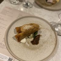 Jackfruit spring roll  at Six by Nico - Leeds in Leeds