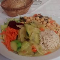 combination plate at Ceres in Madrid