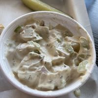 Potato Saladd  at Vegan Deli and Butcher in St Louis