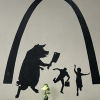 Took this home on a shirt.    at Vegan Deli and Butcher in St Louis