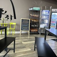 Frozen pizzas and stuff to go  at Vegan Deli and Butcher in St Louis