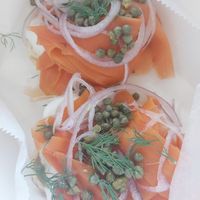 Bagel & Lox at Vegan Deli and Butcher in St Louis