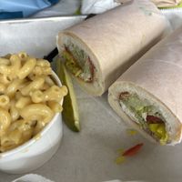 italian cold cut + mac n cheese!  at Vegan Deli and Butcher in St Louis