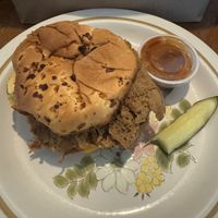 Boston beef  at Vegan Deli and Butcher in St Louis