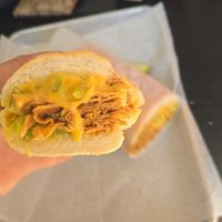 Philly cheese at Vegan Deli and Butcher in St Louis