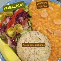 Menú del día at La Parada Saludable Café in Bogota