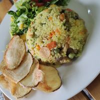  at La Parada Saludable Café in Bogota