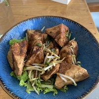 Tahu Mercon. Delicious but spicy!  at GreenSmoothie Factory in Medan