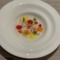 Palate cleanser   at Yuan 圓 in Hong Kong Island