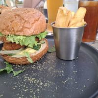 No chicken burger at Papa Joe's in Schladming