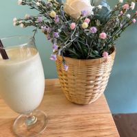 Banana shake at Amber Food & Desserts in Koh Samui