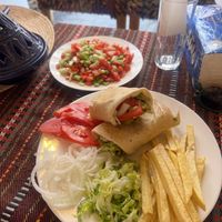   at Falafel with Hummus  in Marrakech